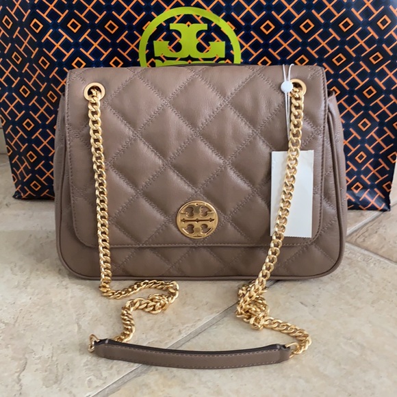 NWT Auth Tory Burch Willa Shoulder Bag - Picture 2 of 10